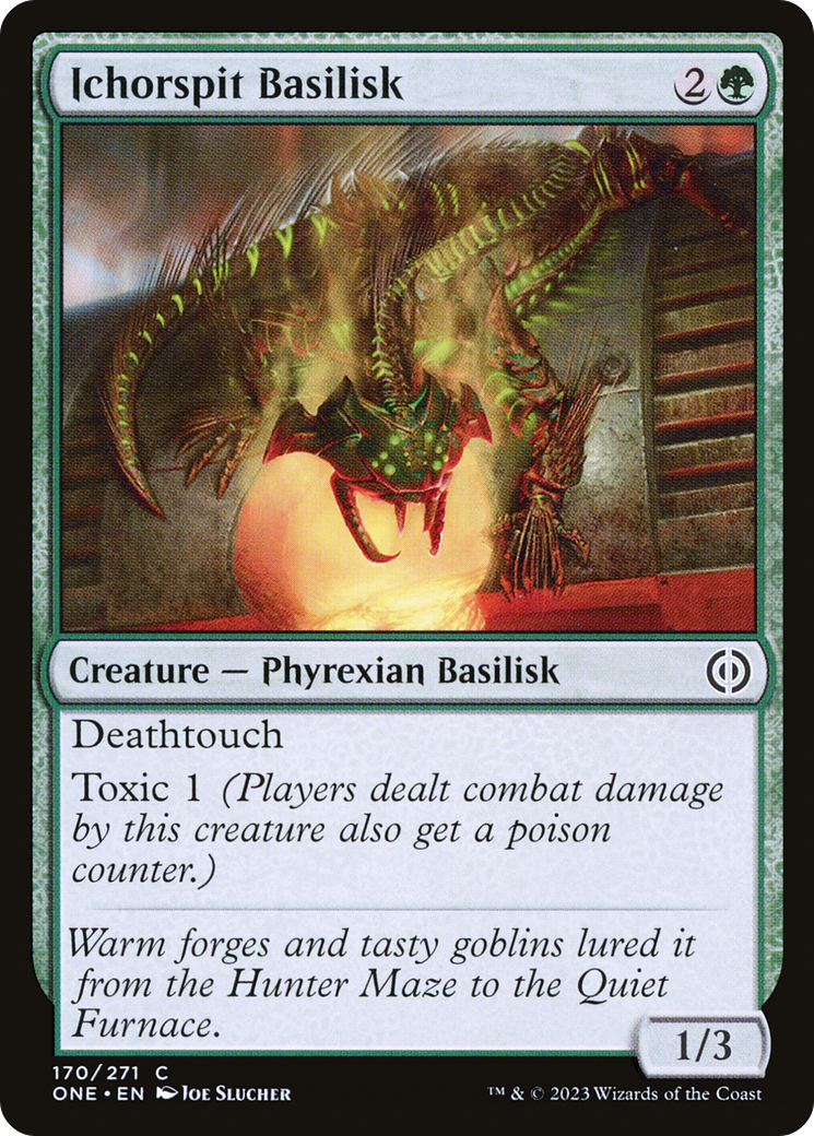 Ichorspit Basilisk [Phyrexia: All Will Be One] | Chromatic Games