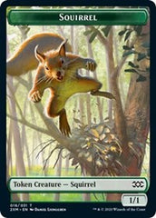 Squirrel // Thopter (008) Double-Sided Token [Double Masters Tokens] | Chromatic Games