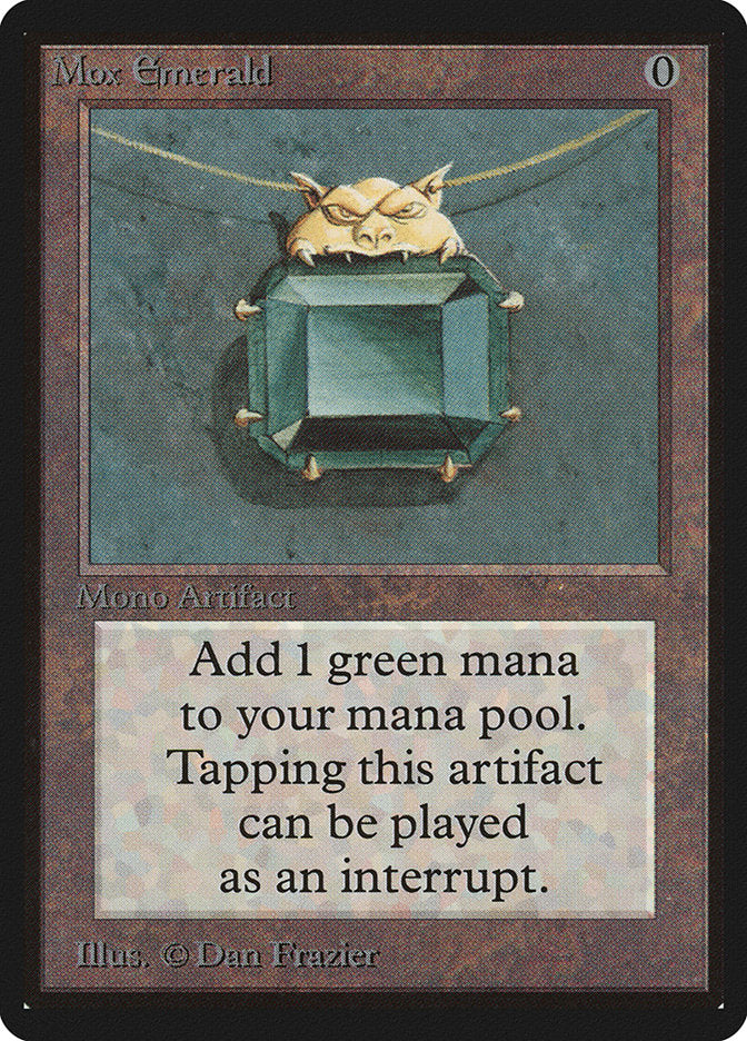 Mox Emerald [Beta Edition] | Chromatic Games