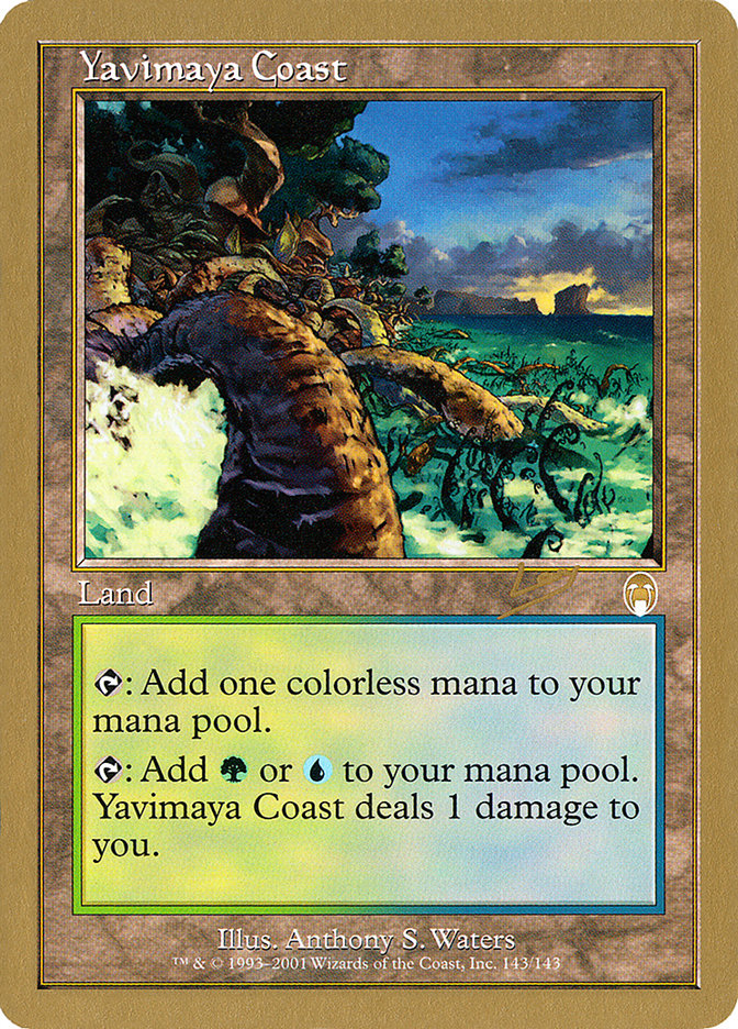 Yavimaya Coast (Raphael Levy) [World Championship Decks 2002] | Chromatic Games