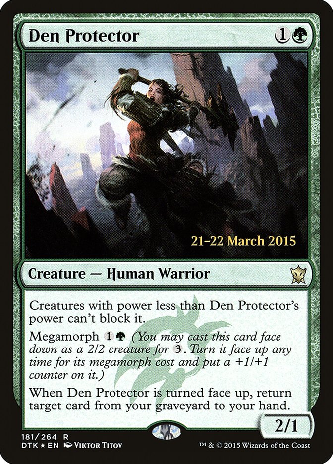 Den Protector [Dragons of Tarkir Prerelease Promos] | Chromatic Games