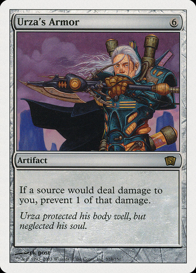 Urza's Armor [Eighth Edition] | Chromatic Games