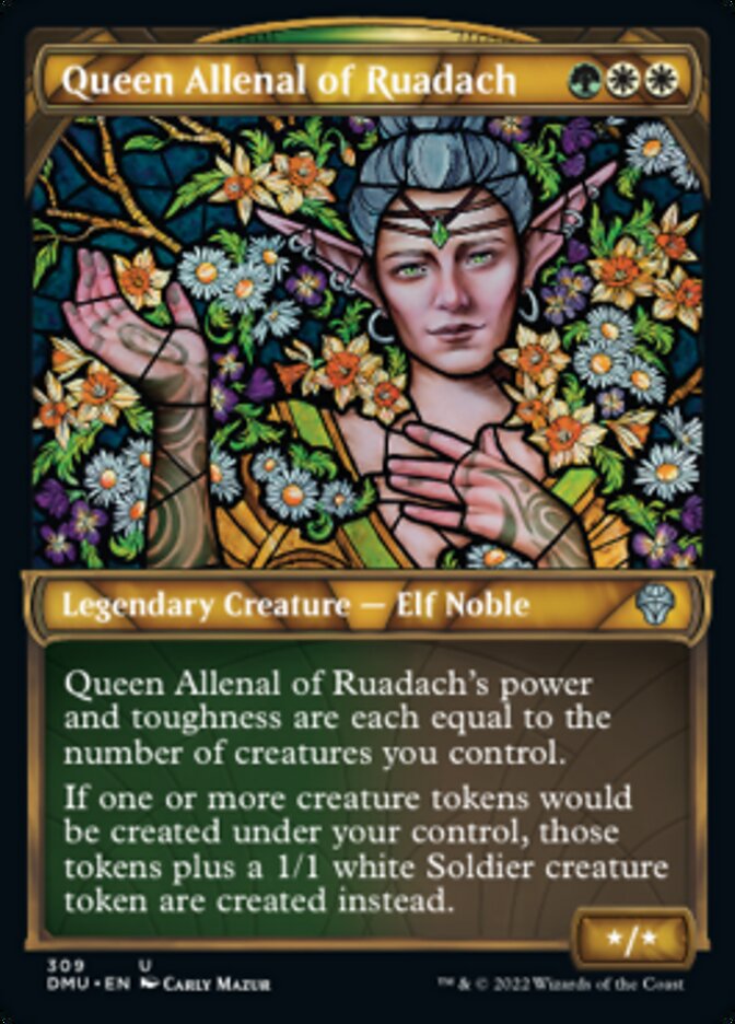 Queen Allenal of Ruadach (Showcase) [Dominaria United] | Chromatic Games