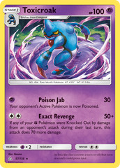 Toxicroak (57/156) [Sun & Moon: Ultra Prism] | Chromatic Games