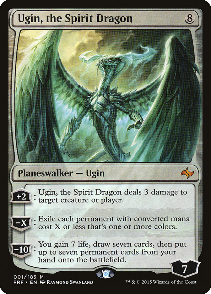 Ugin, the Spirit Dragon [Fate Reforged] | Chromatic Games