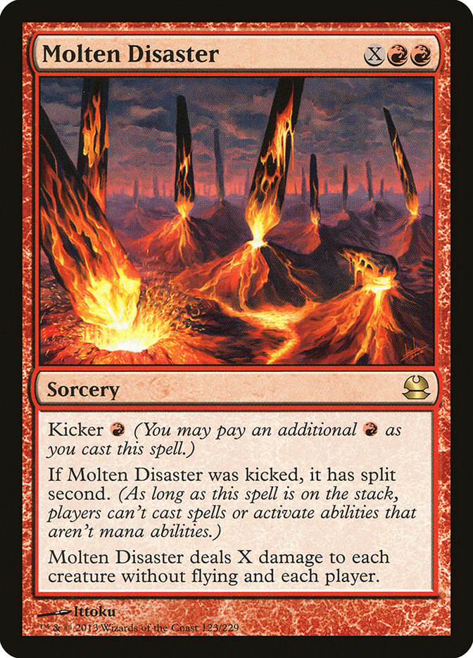 Molten Disaster [Modern Masters] | Chromatic Games