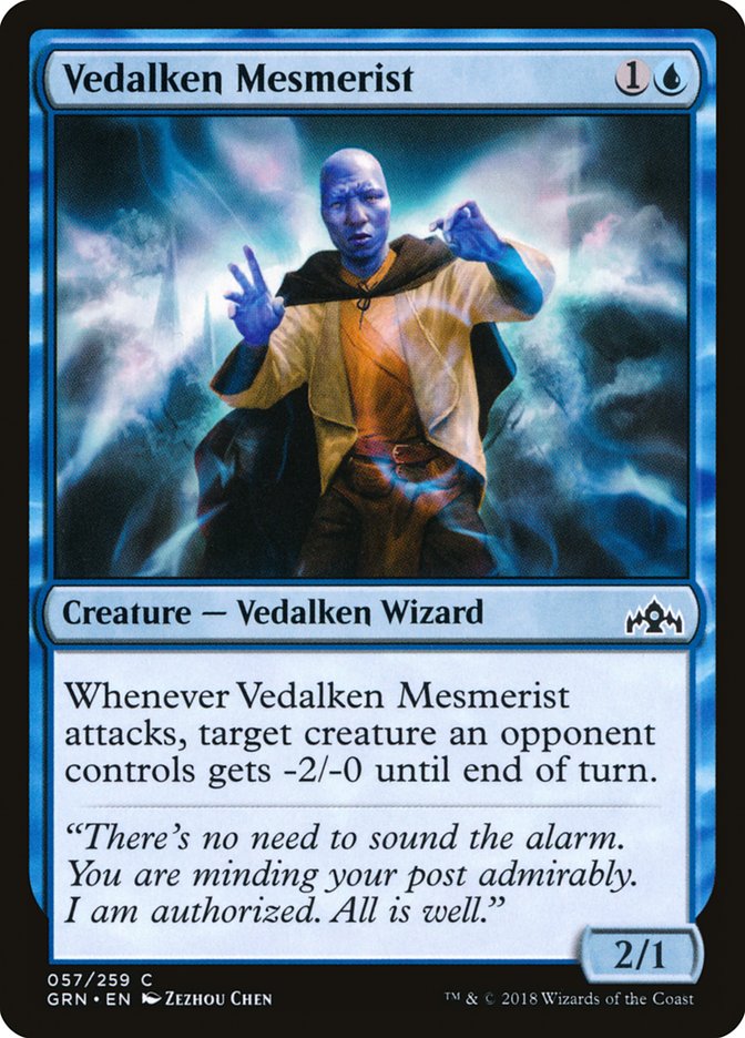 Vedalken Mesmerist [Guilds of Ravnica] | Chromatic Games