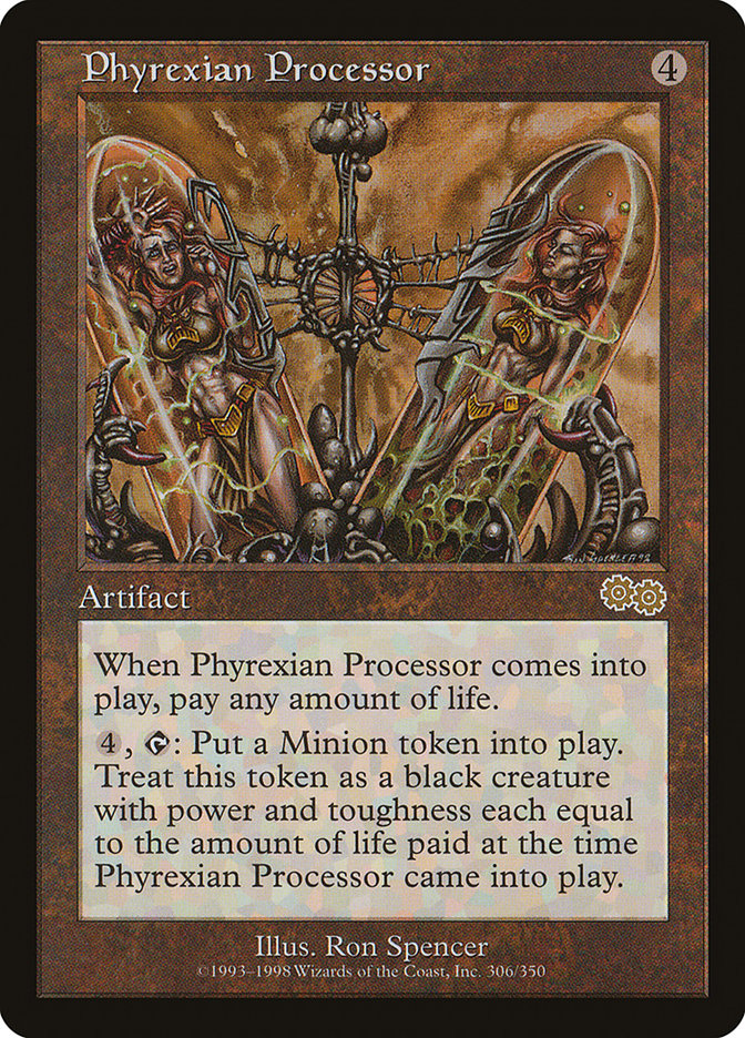 Phyrexian Processor [Urza's Saga] | Chromatic Games