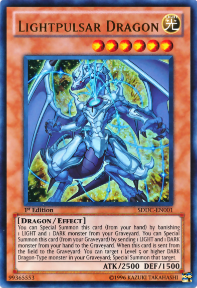 Lightpulsar Dragon [SDDC-EN001] Ultra Rare | Chromatic Games