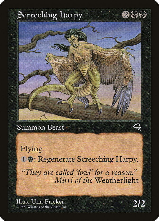 Screeching Harpy [Tempest] | Chromatic Games