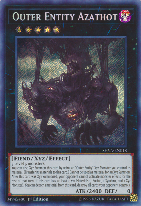 Outer Entity Azathot [SHVA-EN018] Secret Rare | Chromatic Games