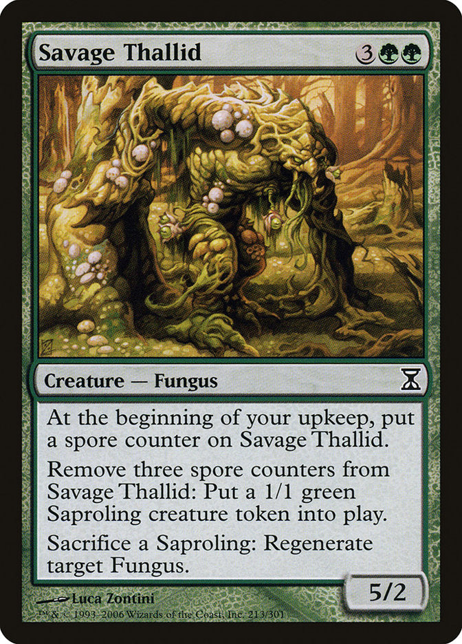 Savage Thallid [Time Spiral] | Chromatic Games