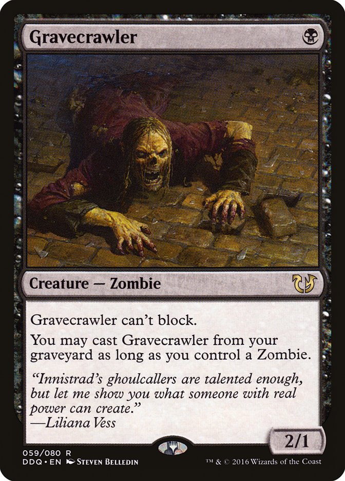 Gravecrawler [Duel Decks: Blessed vs. Cursed] | Chromatic Games