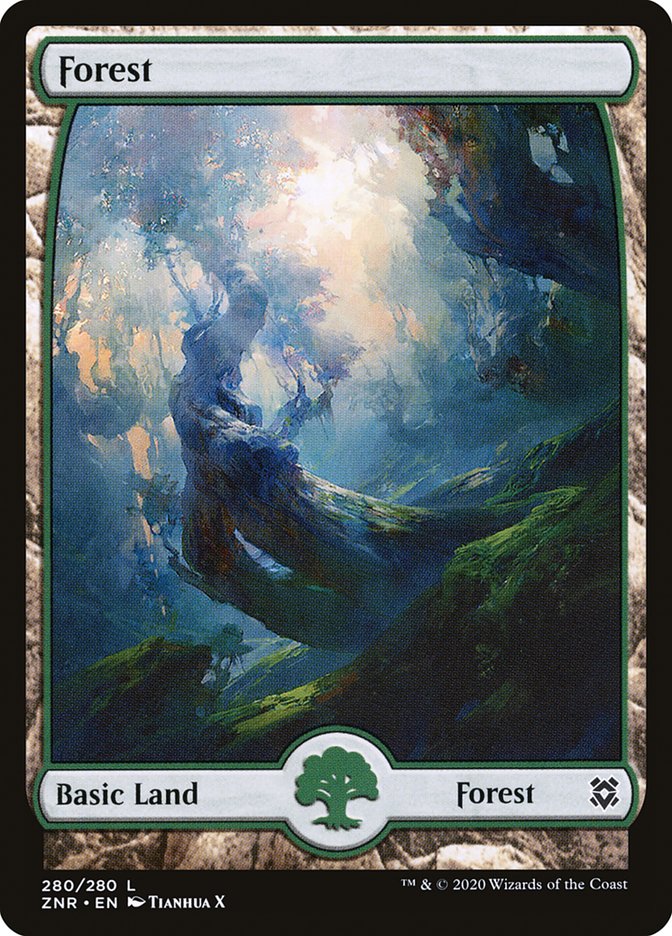 Forest (280) [Zendikar Rising] | Chromatic Games