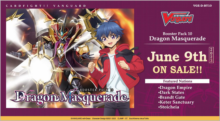 Dragon Masquerade BT10 Booster Box- Pre-Order | Chromatic Games