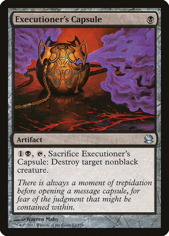 Executioner's Capsule [Modern Masters] | Chromatic Games