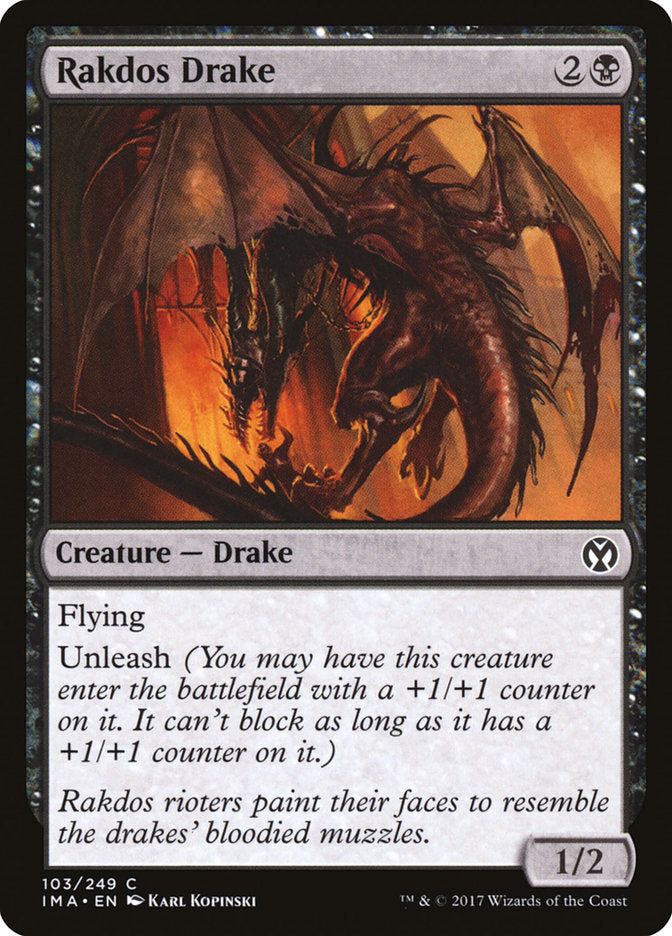 Rakdos Drake [Iconic Masters] | Chromatic Games