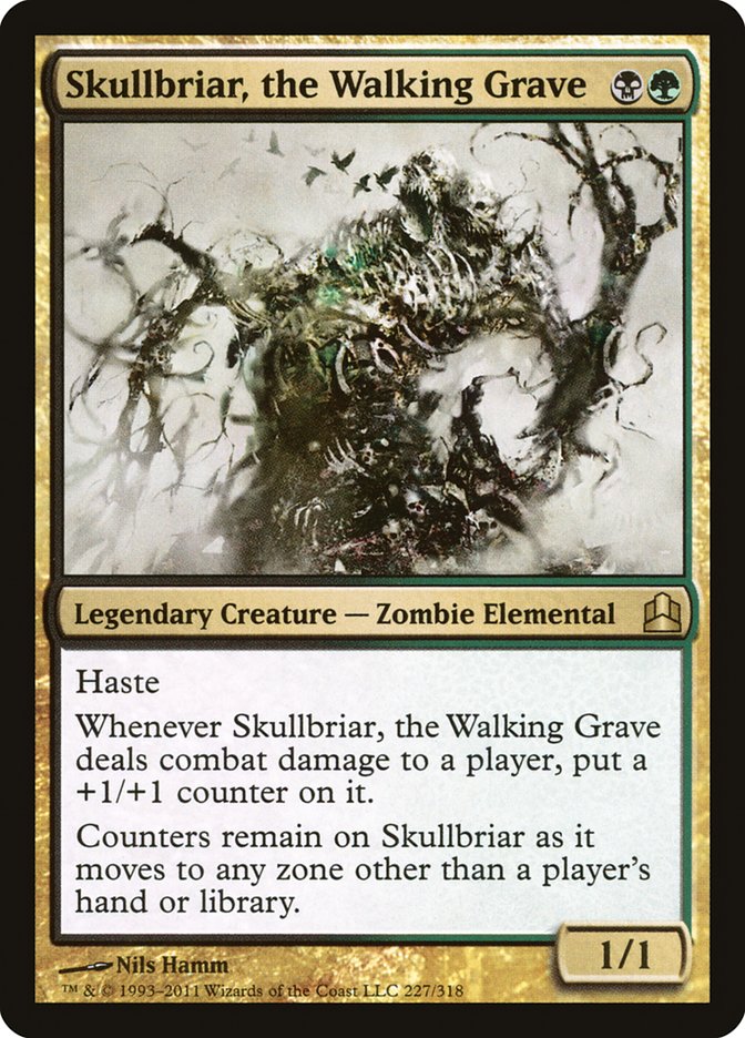 Skullbriar, the Walking Grave [Commander 2011] | Chromatic Games