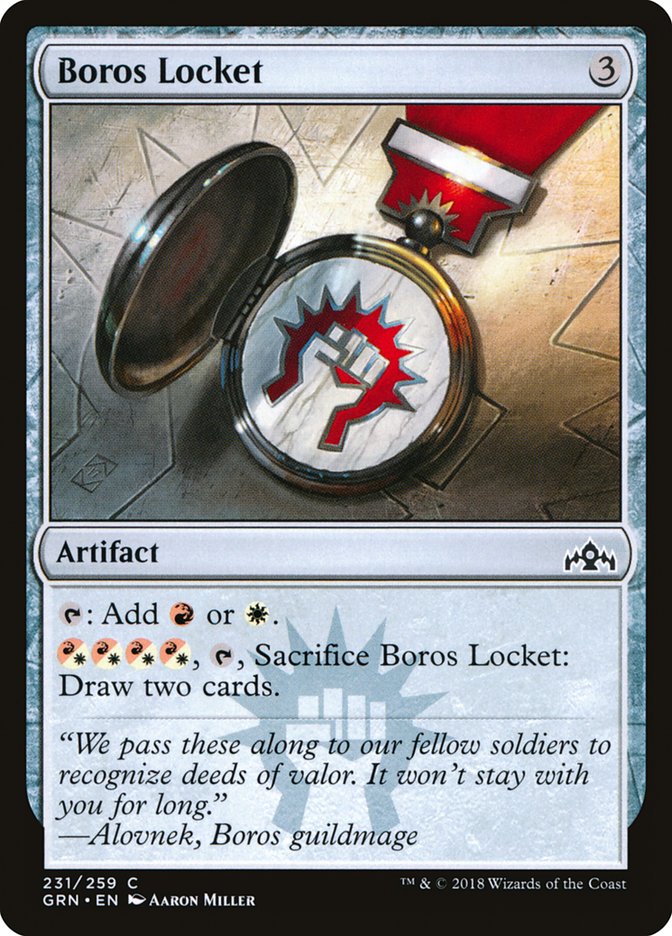 Boros Locket [Guilds of Ravnica] | Chromatic Games