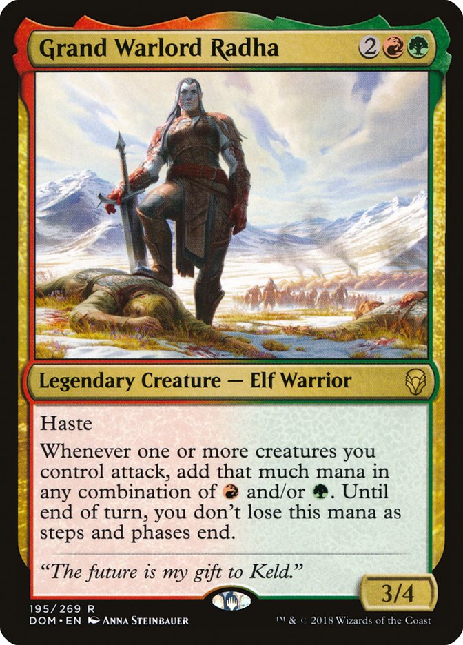 Grand Warlord Radha [Dominaria] | Chromatic Games