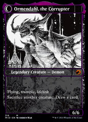 Jerren, Corrupted Bishop // Ormendahl, the Corrupted (Showcase Eternal Night) [Innistrad: Midnight Hunt] | Chromatic Games