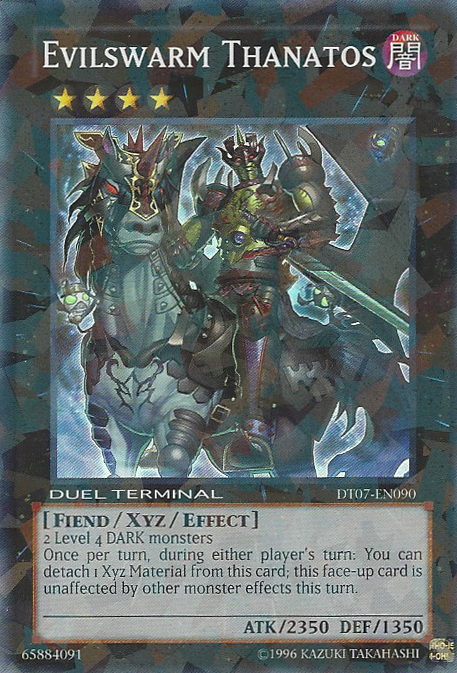 Evilswarm Thanatos [DT07-EN090] Super Rare | Chromatic Games