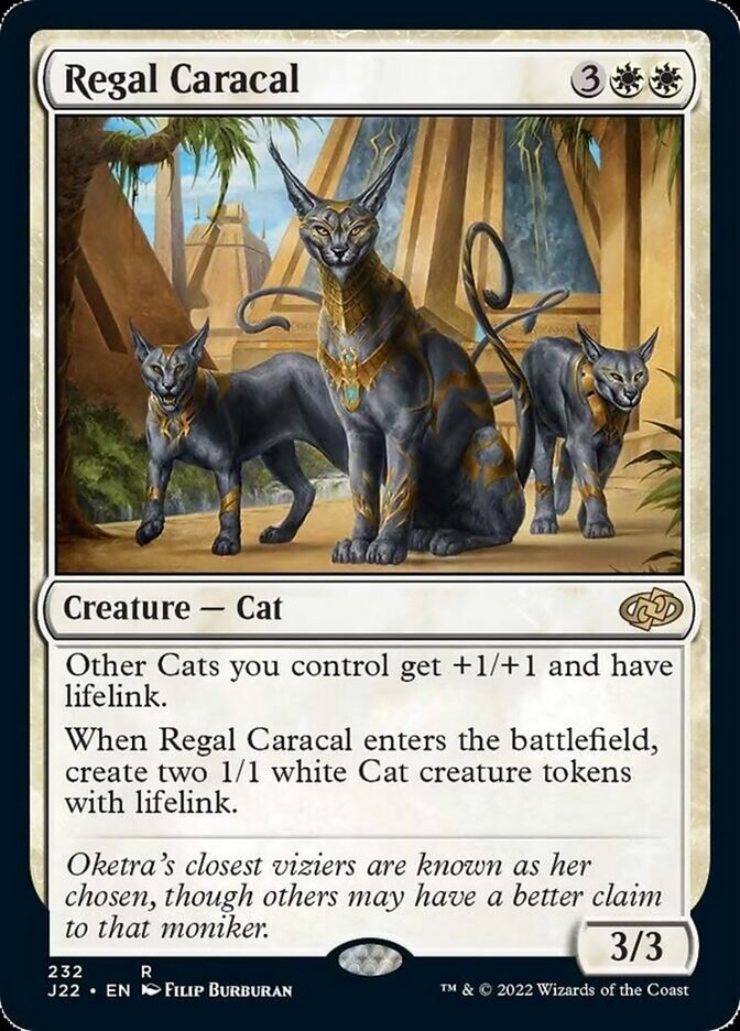 Regal Caracal [Jumpstart 2022] | Chromatic Games