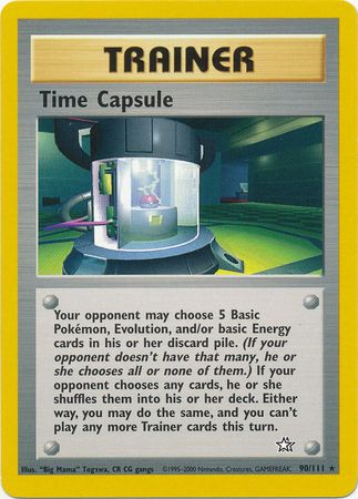 Time Capsule [Neo Genesis] | Chromatic Games