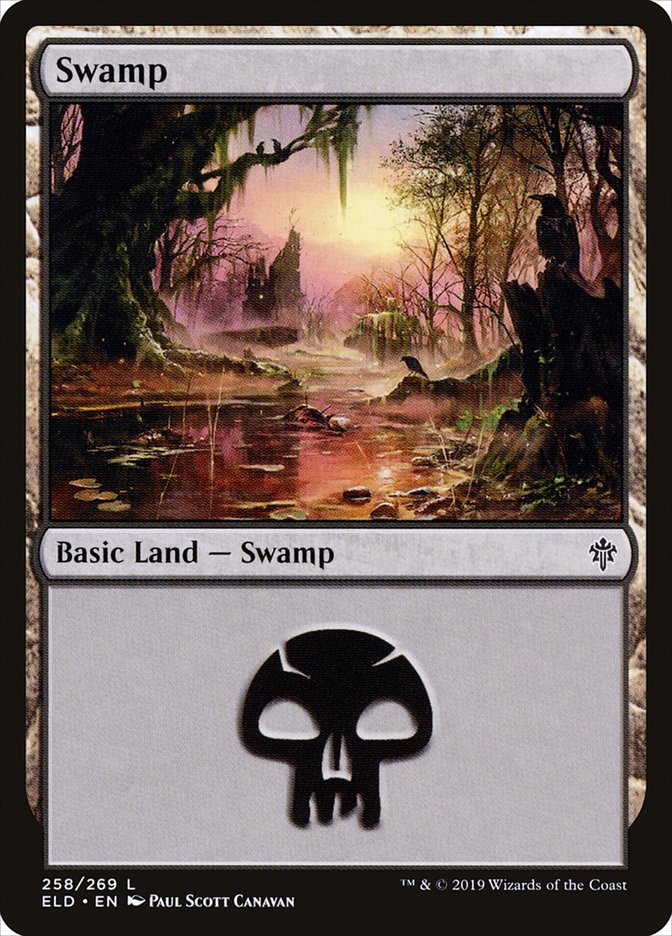 Swamp (258) [Throne of Eldraine] | Chromatic Games