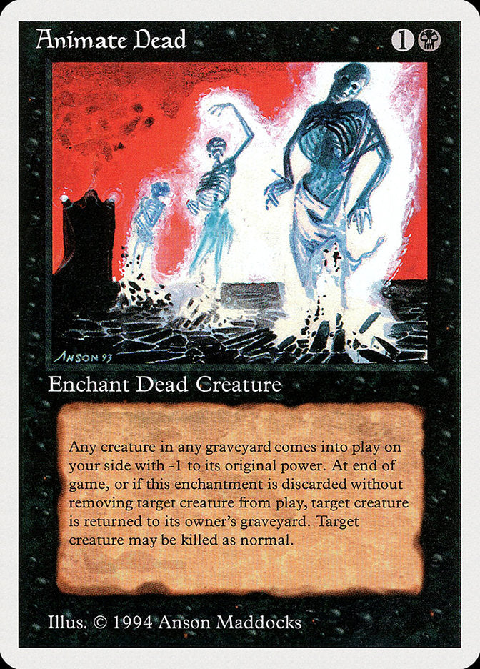 Animate Dead [Summer Magic / Edgar] | Chromatic Games