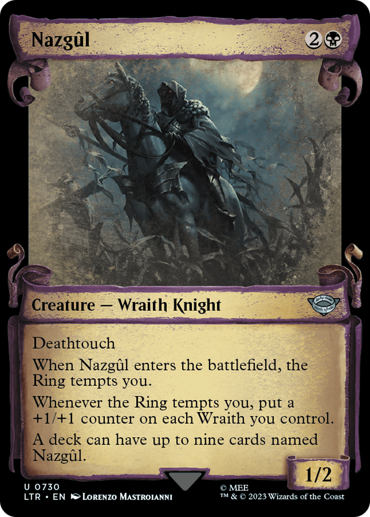 Nazgul (0730) [The Lord of the Rings: Tales of Middle-Earth Showcase Scrolls] | Chromatic Games