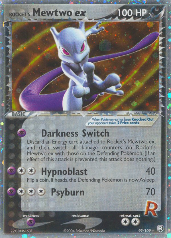 Rocket's Mewtwo ex [Team Rocket Returns] | Chromatic Games