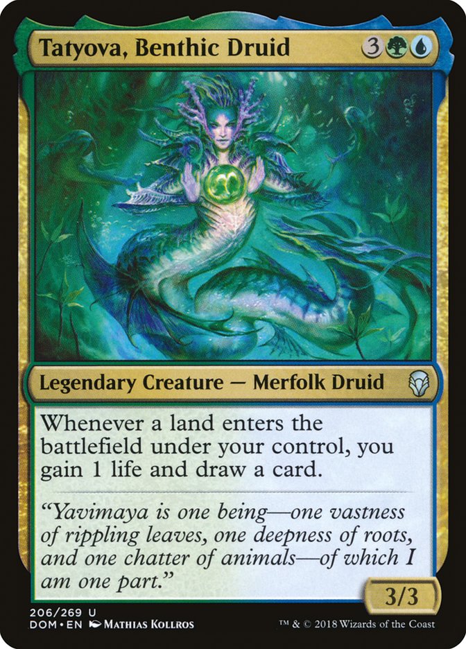 Tatyova, Benthic Druid [Dominaria] | Chromatic Games