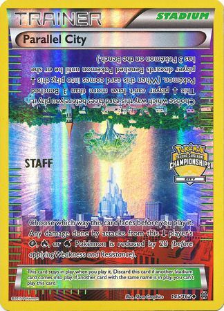 Parallel City (Championship Promo Staff) [League & Championship Cards] | Chromatic Games