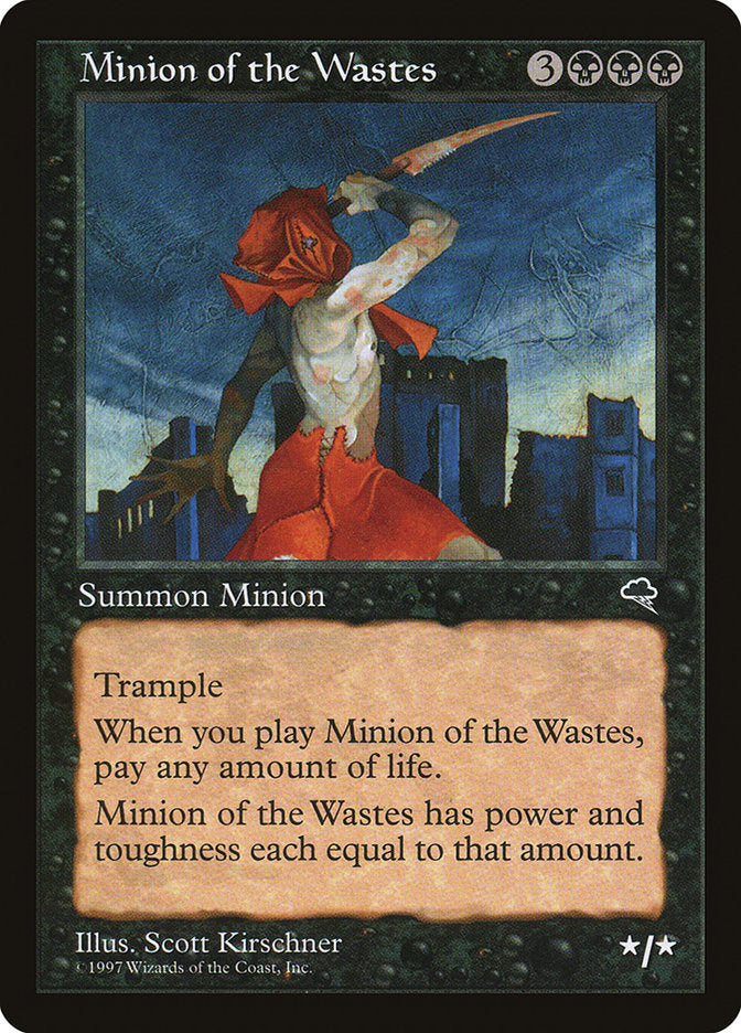 Minion of the Wastes [Tempest] | Chromatic Games