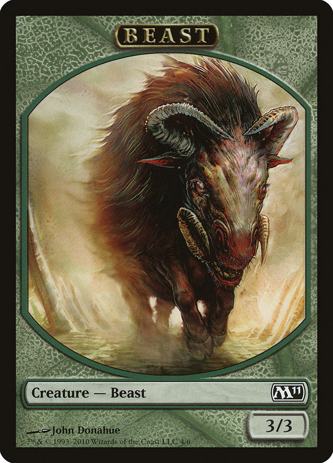 Beast Token [Magic 2011 Tokens] | Chromatic Games