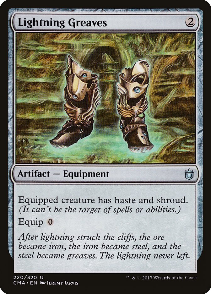 Lightning Greaves [Commander Anthology] | Chromatic Games