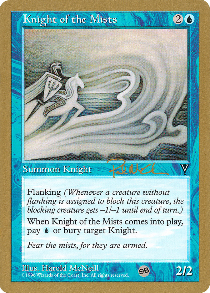 Knight of the Mists (Paul McCabe) (SB) [World Championship Decks 1997] | Chromatic Games