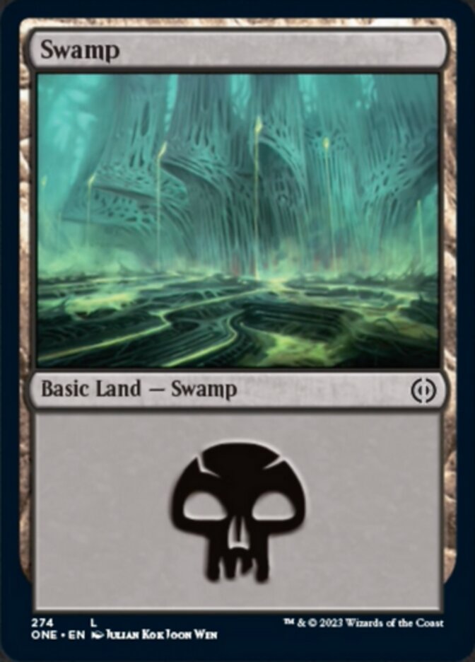 Swamp (274) [Phyrexia: All Will Be One] | Chromatic Games