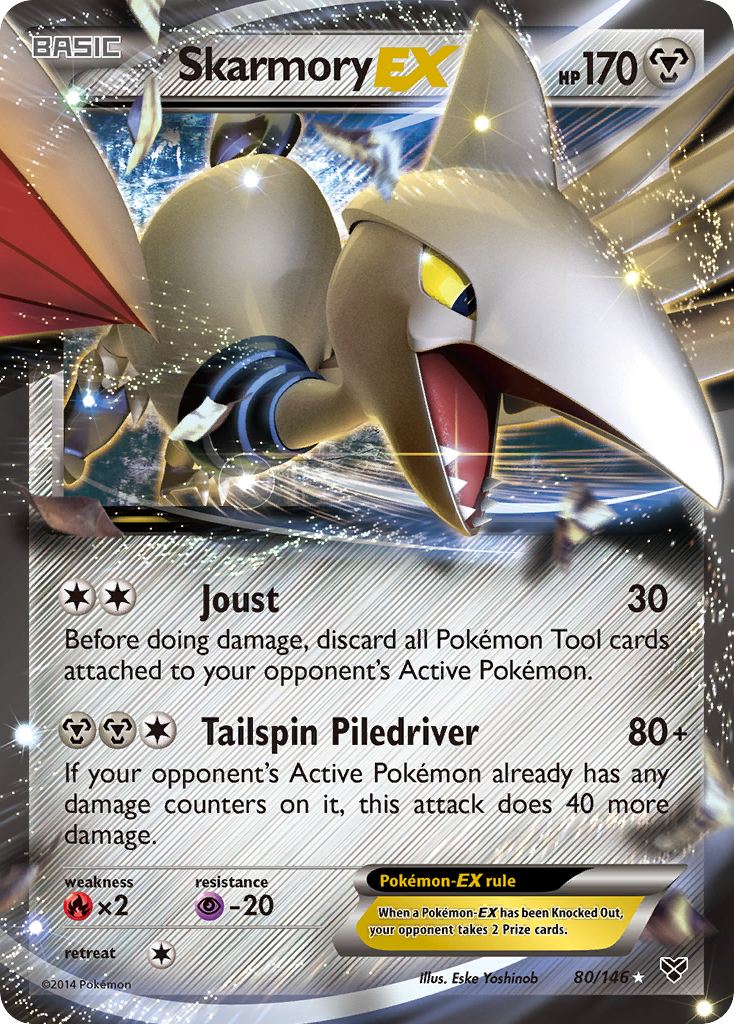 Skarmory EX (80/146) [XY: Base Set] | Chromatic Games