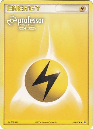 Lightning Energy (2004 2005) [Professor Program Promos] | Chromatic Games