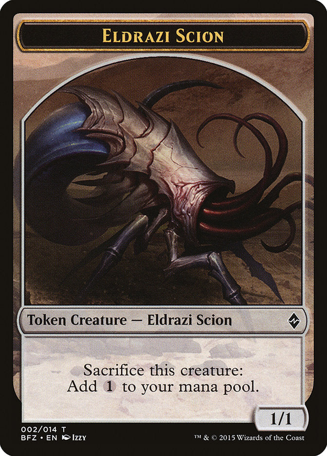 Eldrazi Scion Token (002/014) [Battle for Zendikar Tokens] | Chromatic Games