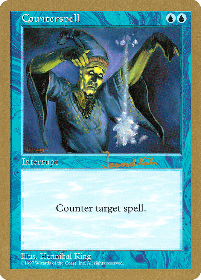 Counterspell (Janosch Kuhn) [World Championship Decks 1997] | Chromatic Games