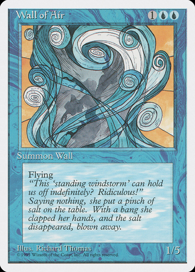 Wall of Air [Fourth Edition] | Chromatic Games