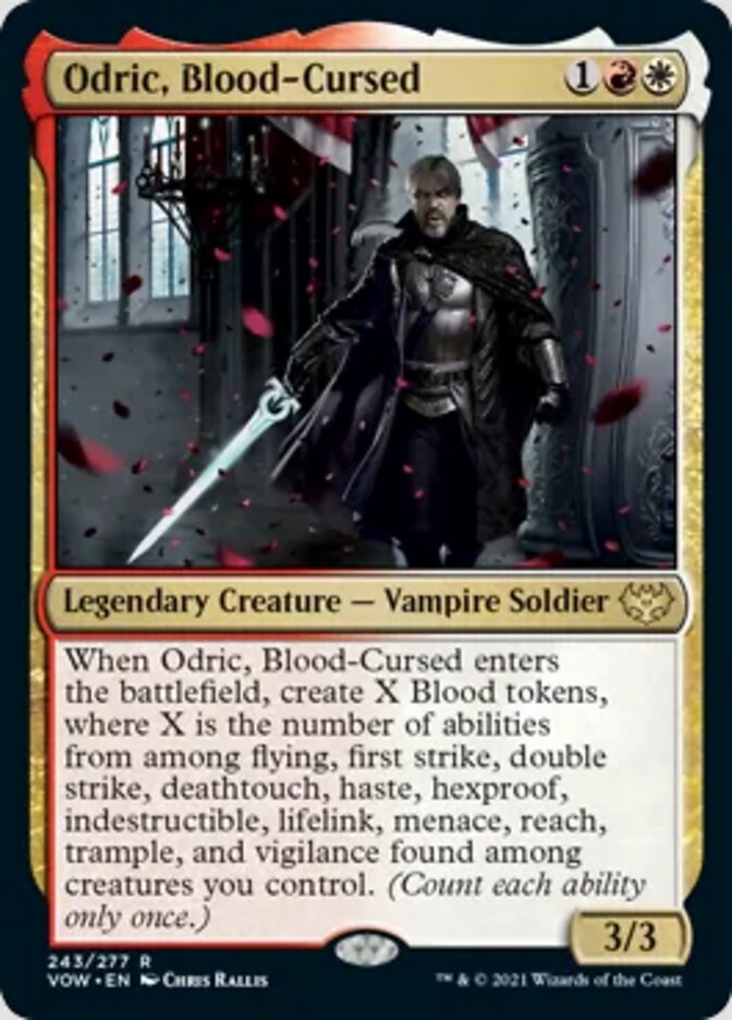 Odric, Blood-Cursed [Innistrad: Crimson Vow] | Chromatic Games