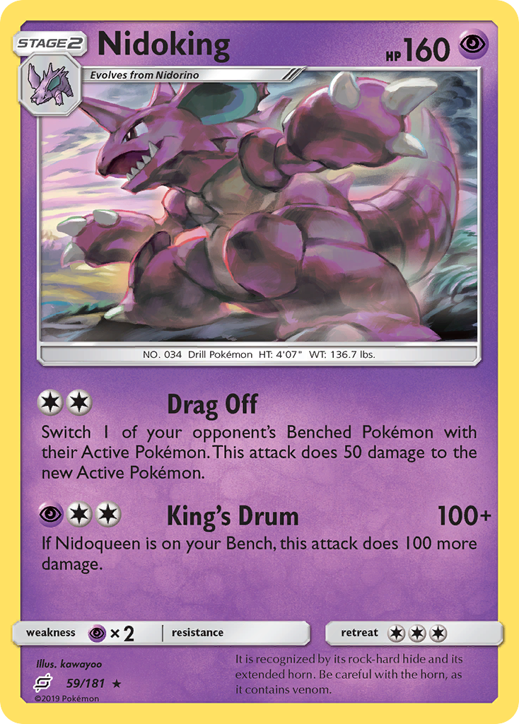 Nidoking [Team Up] | Chromatic Games