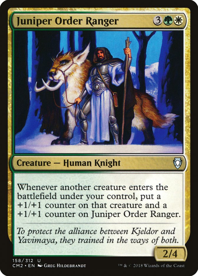 Juniper Order Ranger [Commander Anthology Volume II] | Chromatic Games