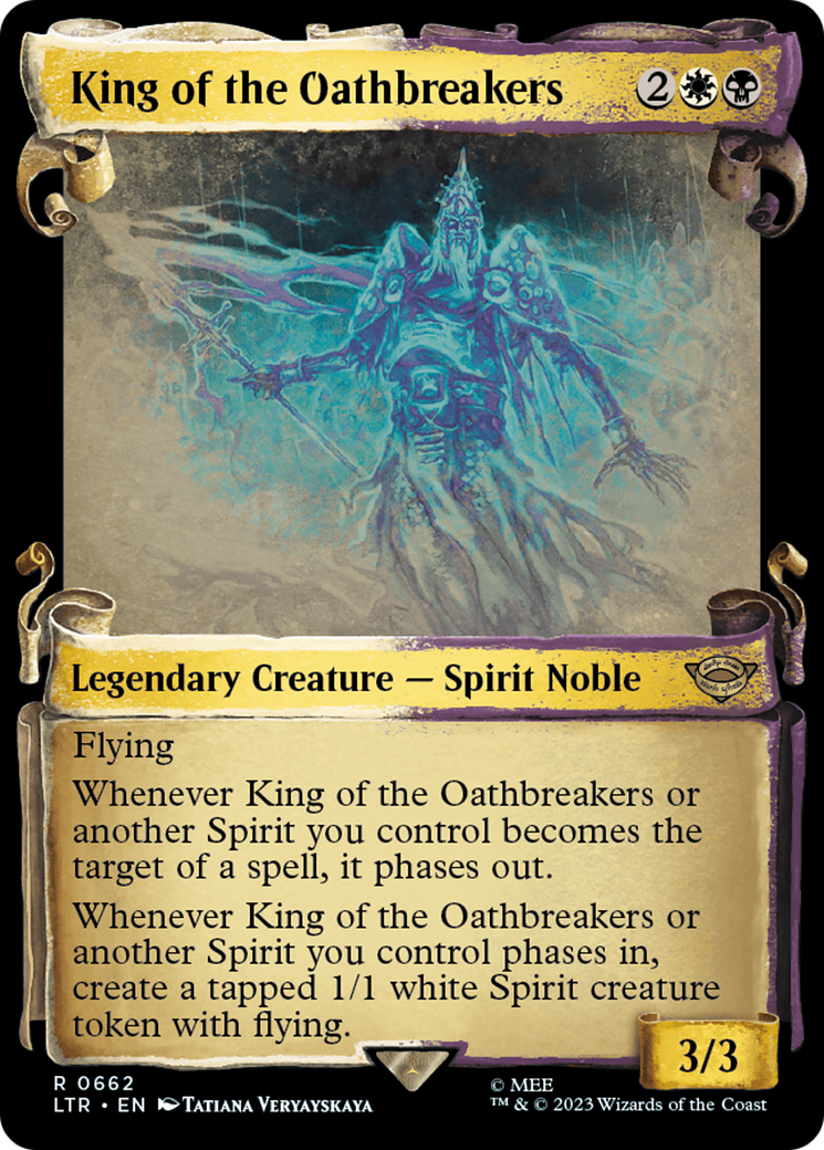 King of the Oathbreakers [The Lord of the Rings: Tales of Middle-Earth Showcase Scrolls] | Chromatic Games