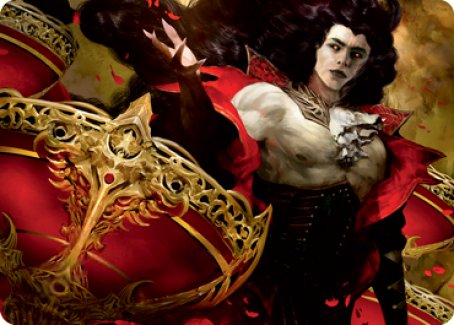 Bloodvial Purveyor Art Card [Innistrad: Crimson Vow Art Series] | Chromatic Games
