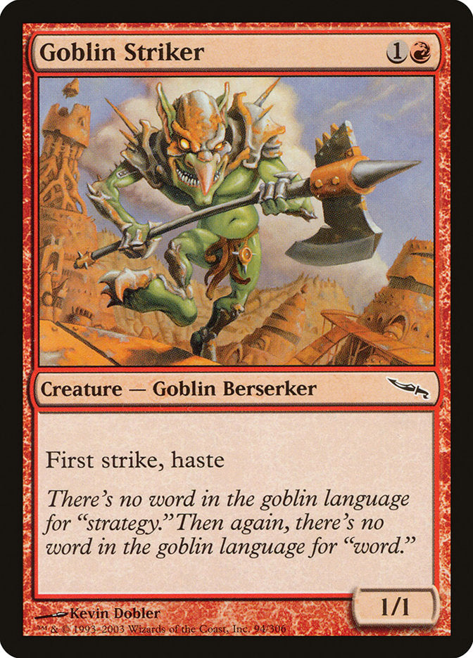 Goblin Striker [Mirrodin] | Chromatic Games